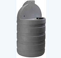 12-520 - Stenner Solution Tank, 30 gallon, white