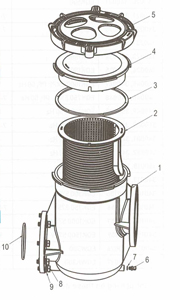 13-285 - Pentair EQ repl. basket