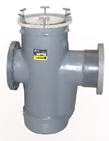 14-735 - Large port FRP strainer, 14"