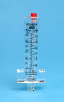 19-155 - Blue-White flow meter, 4"