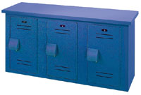 70-620 - Lenox Bench Locker, 3'