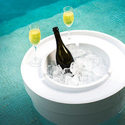 LEDGE LOUNGER ice bucket Table 